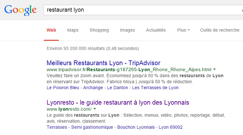 Inscrire un restaurant sur des annuaires locaux