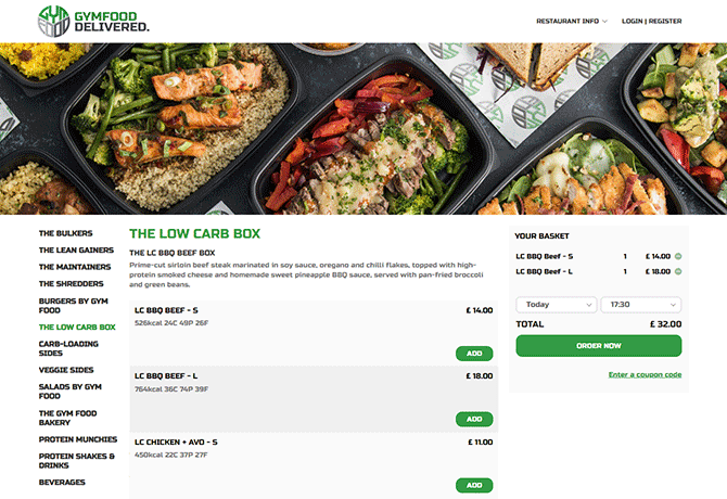 Gym-Food_portfolio_online_ordering