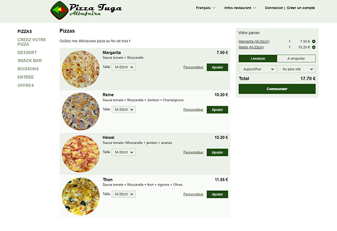 commande-en-ligne-restaurant-Pizza-Tuga-portugal