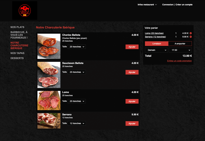 Traiteur_Jamon_Y_Tradicion_portfolio_livepepper_online_ordering